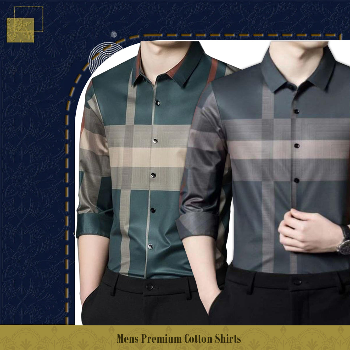 Cotton shirts combo offer best sale