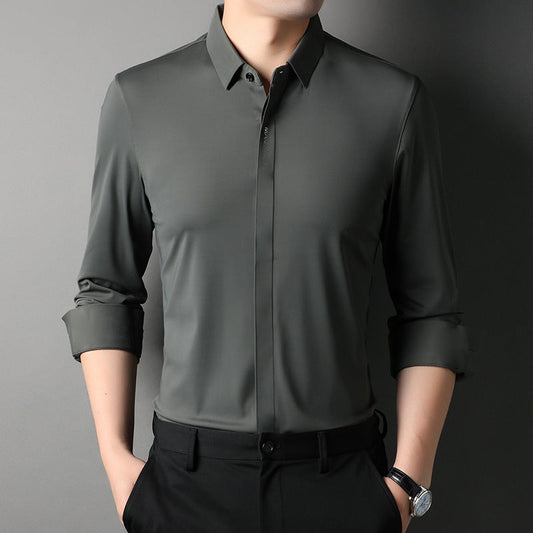 Magbalo®-Men's Solid Premium Cotton Shirt