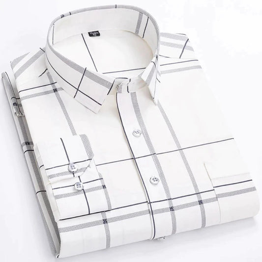 Men's Premium Cotton Check Shirt (SC702)