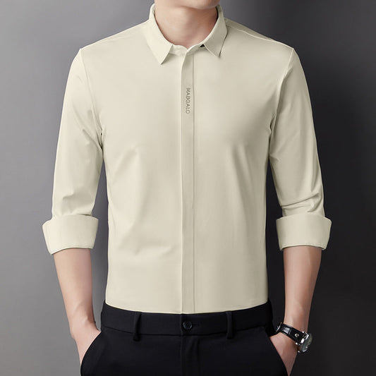 Magbalo®-Men's Solid Premium Cotton Shirt