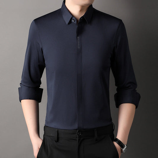 Magbalo®-Men's Solid Premium Cotton Shirt