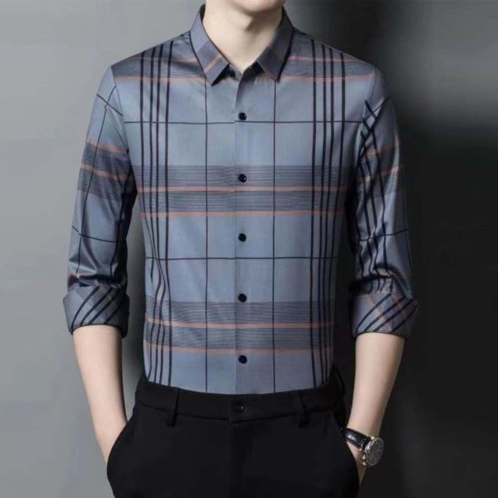 Pack of 3 ( Men's Premium Cotton Shirts ) R LINE+GL+GRC