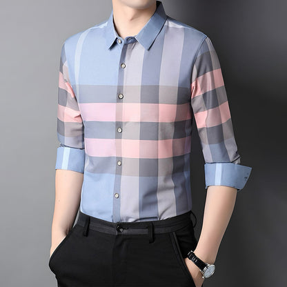 Pastel Men's Premium Cotton Check Shirt (SBP)